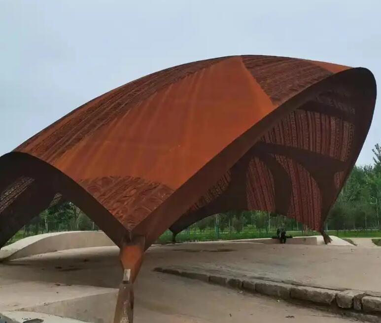 保山耐候钢幕墙案例